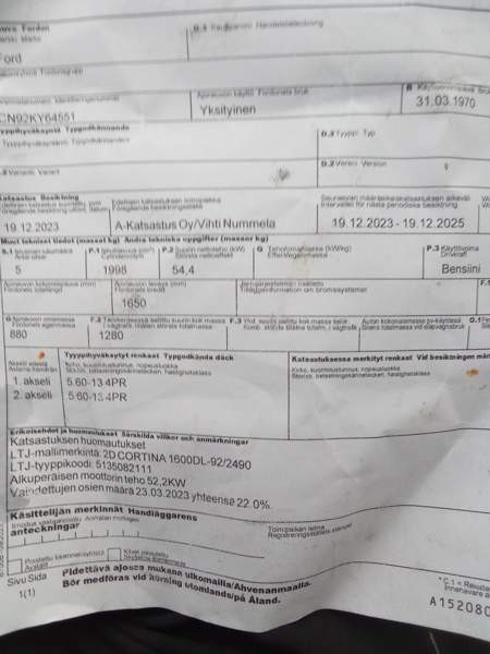 Ford Cortina Saarijärvi - photo 7