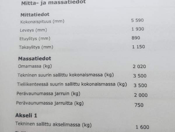 Volkswagen LT Laitila - photo 8