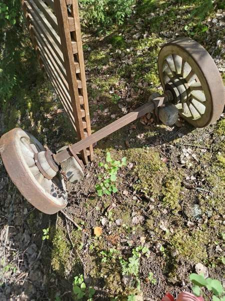 Hevosvetoisen kärryn tms pyörät Mynämäki - photo 5