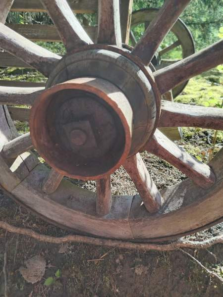 Hevosvetoisen kärryn tms pyörät Mynämäki - photo 2