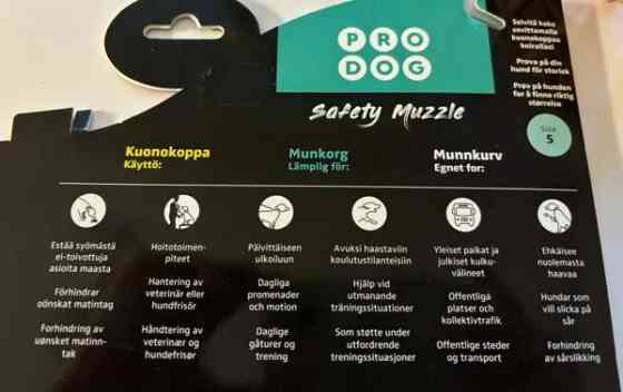 Pro Dog kuonokoppa, koko 5 Tampere
