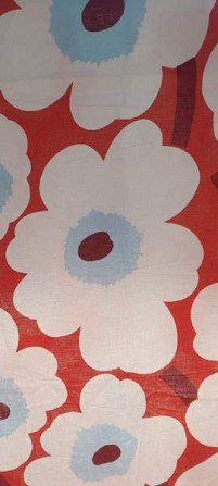 Marimekko Unikko verho Kuopio - valokuva 2