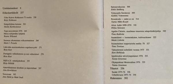 Kirjasarja Vuosifacta 1976-1980 Kuopio – foto 4