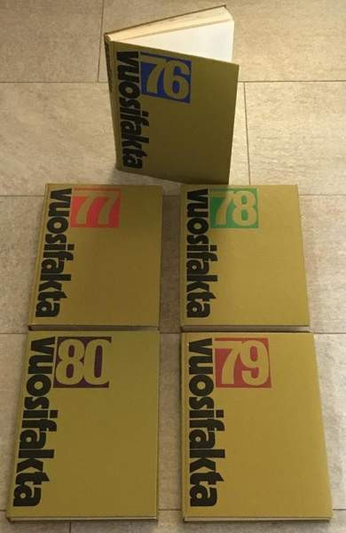 Kirjasarja Vuosifacta 1976-1980 Kuopio - photo 1