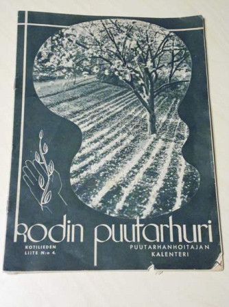 KODIN PUUTARHURI, KOTILIEDEN LIITE N:o4 / 1936 Kauhava - photo 1