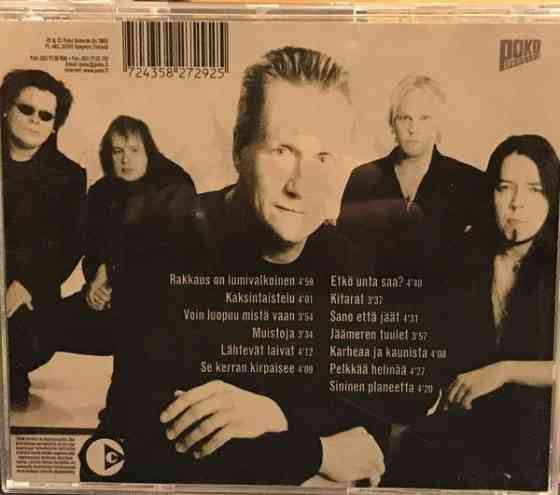 Yö-yhtyeen CD-levy Kuopio