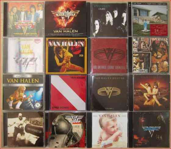 VAN HALEN ja W.A.S.P. cd:eitä Kouvola