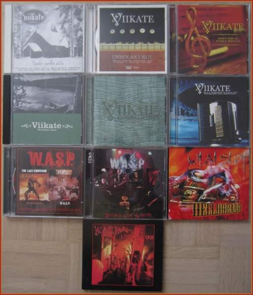 VAN HALEN ja W.A.S.P. cd:eitä Коувола - изображение 2