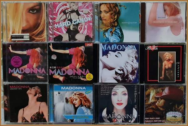 12 kpl Madonna cd:eitä Kouvola - photo 1