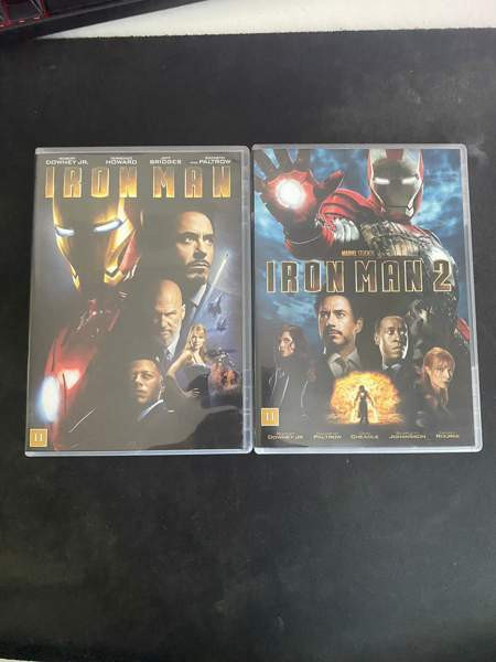 Iron Man 1 & 2 DVD Elokuvat Espoo - photo 1