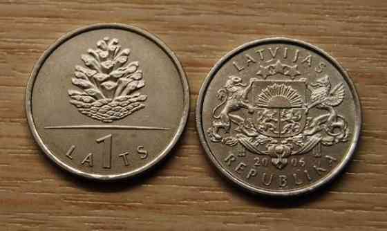 1 lats 2006 Latvia, KÄPY, kolahtaa Helsinki