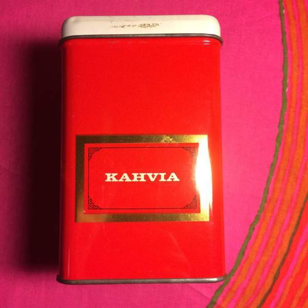 Retro Paulig Paula peltipurkki Helsinki - изображение 2