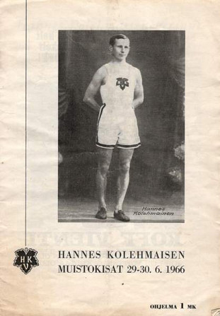Hannes Kolehmaisen muistokisat 1966 Käsi ohjelma Tuusula - photo 1