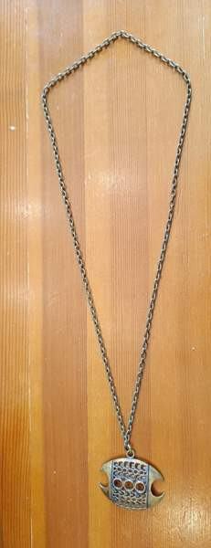 Pentti Sarpaneva pronssinen kaulakoru Yloejaervi - изображение 4