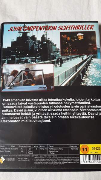 Philadelphia experiment dvd Tampere – foto 2