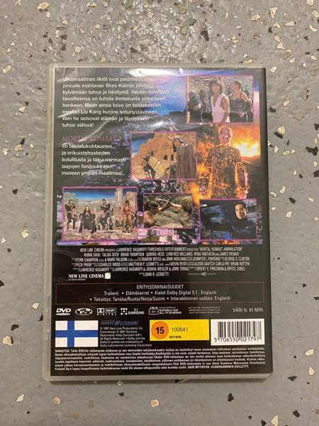 Mortal kombat 2 dvd Helsinki - valokuva 2
