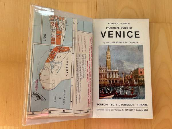 Venice - Venetsia vintage kartta ja opas ( 1976 ) Helsinki - photo 2