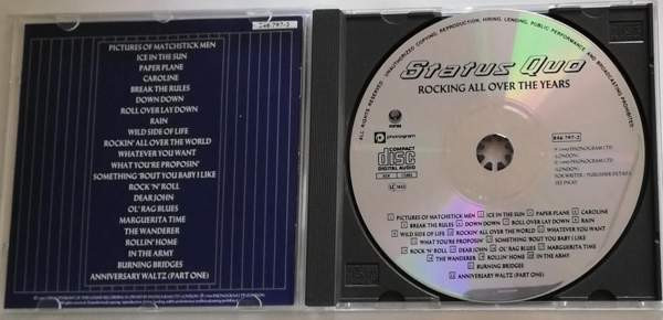 CD Status Quo: Rocking All Over The Years Kokkola - photo 2