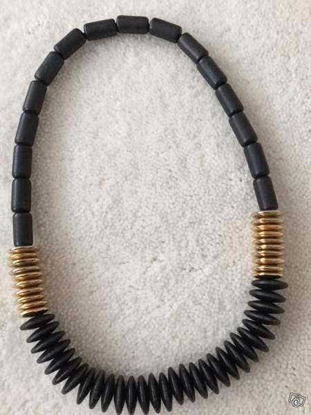 Aarikka musta / kulta kaulakoru Keuruu - photo 1