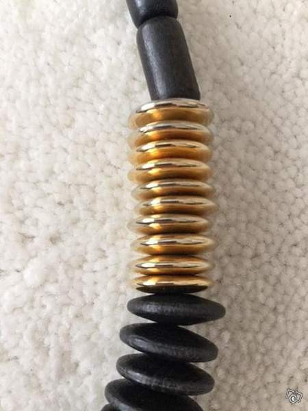 Aarikka musta / kulta kaulakoru Keuruu - photo 2