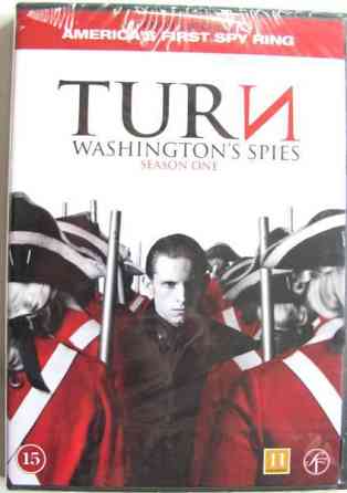 Turn: Washington's Spies DVD kausi 1 *UUSI Tuusula