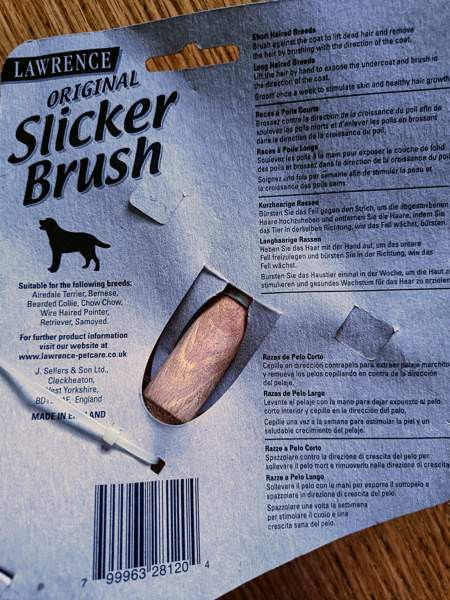 Karsta Lawrence The Original Slicker Brush Medium Raasepori - valokuva 3