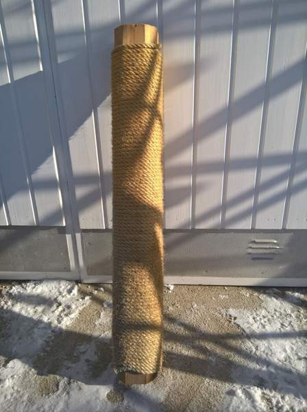 Hyväkuntoinen kissan raapimistolppa 80cm Kangasniemi – foto 1