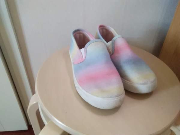 Tyttöjen kangaskengät Muhos - valokuva 1