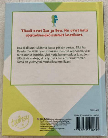 Isa+Bea, nuorten kirja, uusi Espoo – foto 2