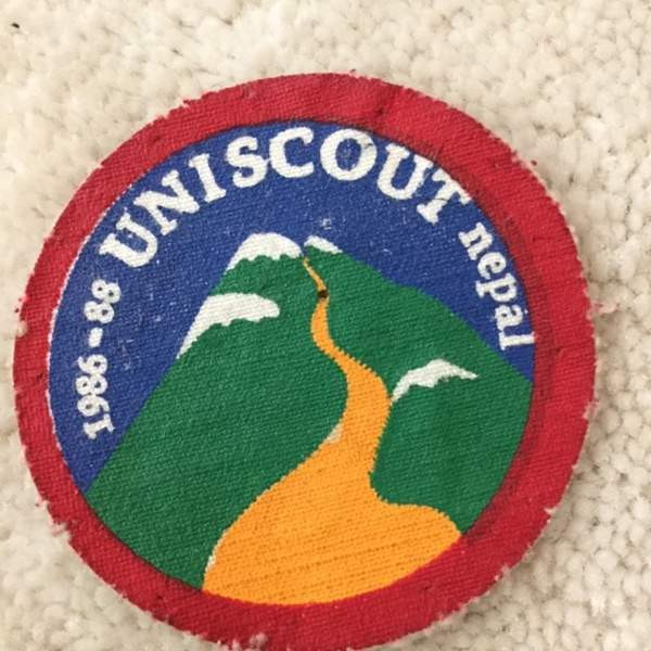 Uniscout Nepal kangasmerkki 1986-88 Keuruu – foto 1