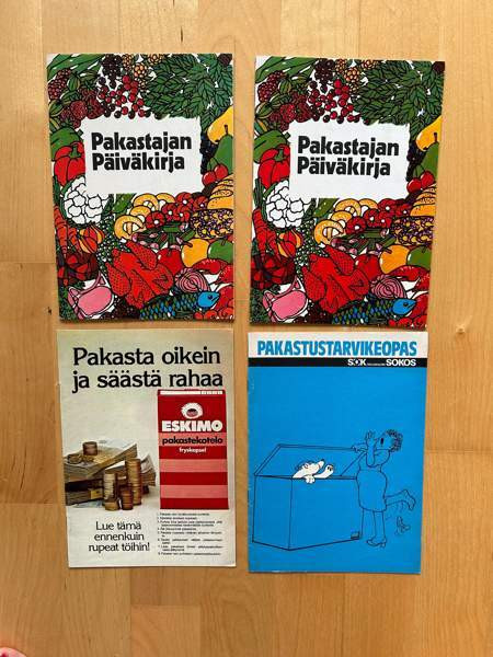 Pakastajan päiväkirja ja pakastus esitteitä Helsinki - valokuva 1