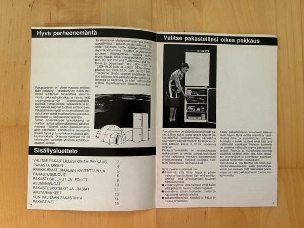 Pakastajan päiväkirja ja pakastus esitteitä Helsinki - valokuva 4