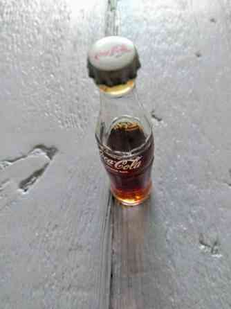 Vintage mini-Coca cola pullo Heinola