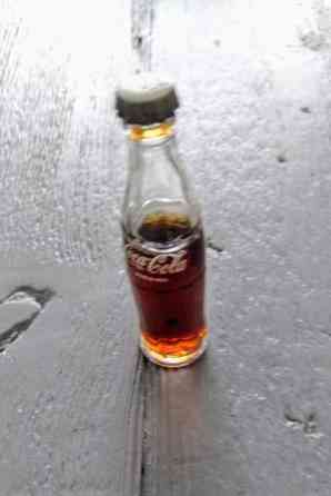 Vintage mini-Coca cola pullo Heinola