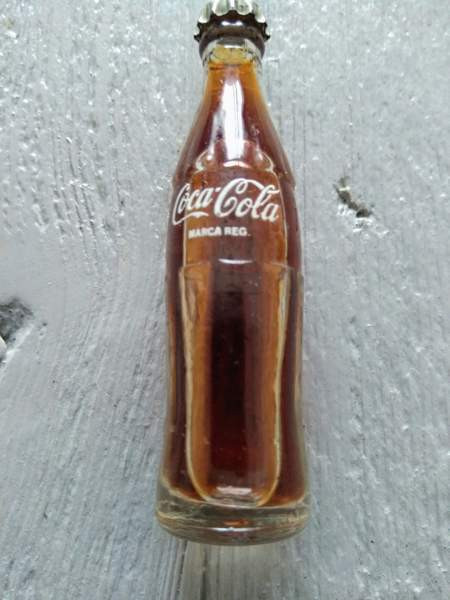 Vintage mini-Coca cola pullo Heinola - valokuva 1