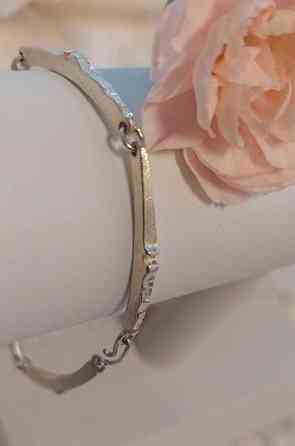 Carela Jewelryn kaunis vanha 925 hopeinen rannekoru Lahti