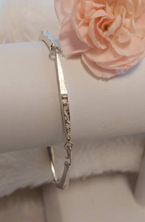 Carela Jewelryn kaunis vanha 925 hopeinen rannekoru Lahti - valokuva 4