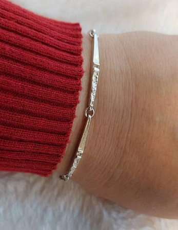 Carela Jewelryn kaunis vanha 925 hopeinen rannekoru Lahti - valokuva 2