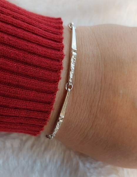 Carela Jewelryn kaunis vanha 925 hopeinen rannekoru Lahti - photo 2