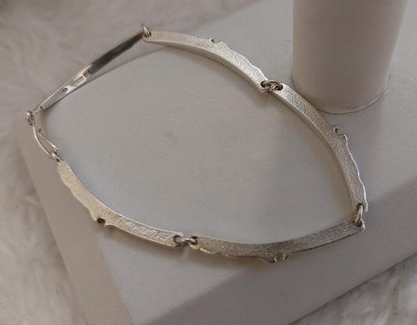 Carela Jewelryn kaunis vanha 925 hopeinen rannekoru Lahti - photo 8