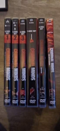 CRIMINAL MINDS DVD-BOXIT KAUDET 1 - 6 Ylivieska - изображение 2