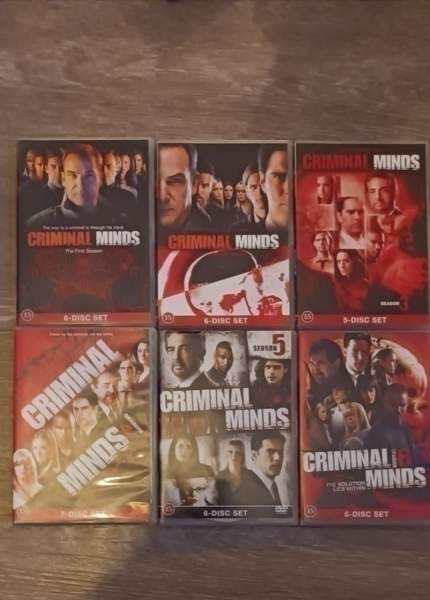 CRIMINAL MINDS DVD-BOXIT KAUDET 1 - 6 Ylivieska - photo 1