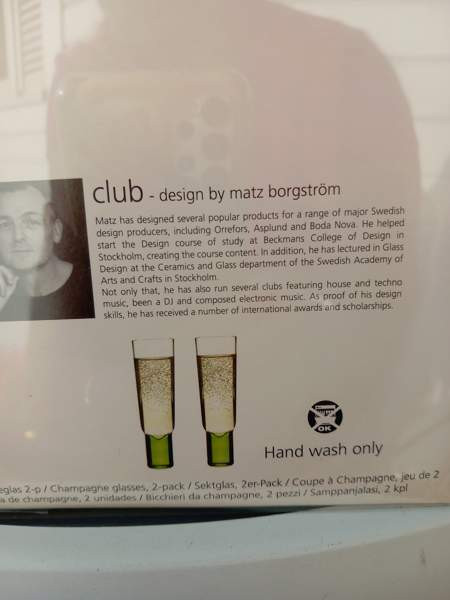 SHAMPANJA LASIT 8kpl Alavus - valokuva 1