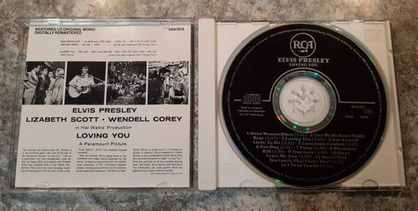 Elvis Presley: Loving You CD (sis pk) Forssa - valokuva 5