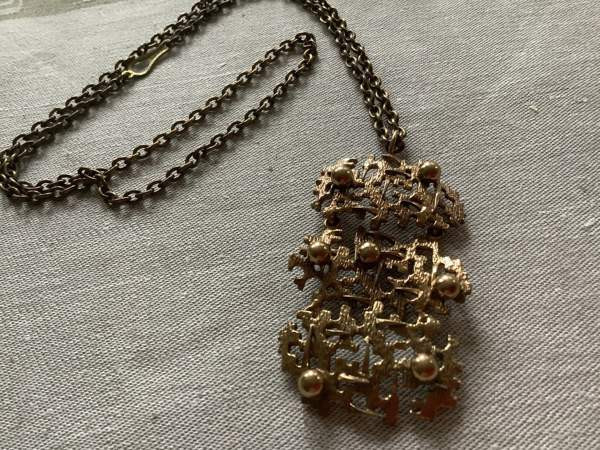 Vintage pronssiriipus Rantasalmi - изображение 2