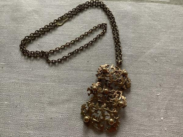 Vintage pronssiriipus Rantasalmi - изображение 1