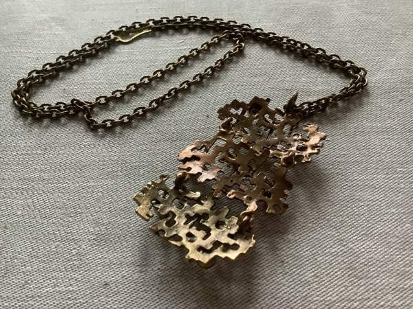 Vintage pronssiriipus Rantasalmi - изображение 3