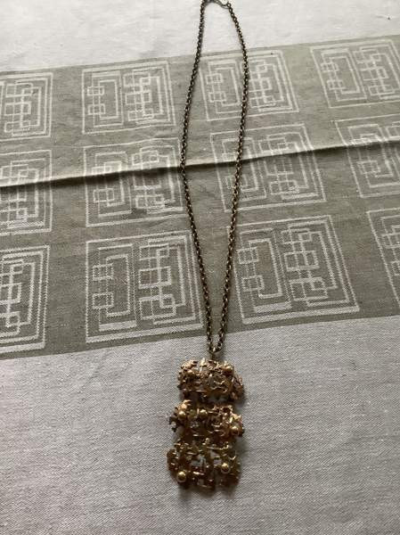 Vintage pronssiriipus Rantasalmi - изображение 4