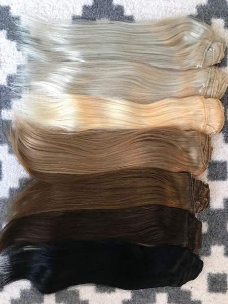 Klipsipidennys, clip-in, 40cm, uudet Tampere - photo 1