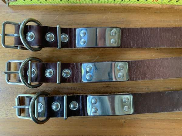 Käyttämätön kaulapanta (4mm paksu ruskea nahka) Tuusula - photo 4